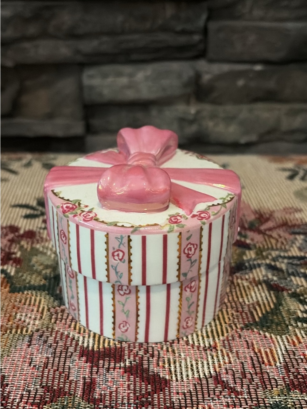 Porcelain Daughter Music Box
